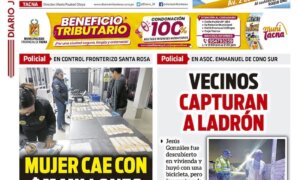 DIARIO SIN FRONTERAS TACNA