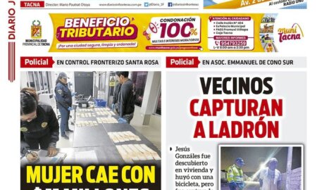 DIARIO SIN FRONTERAS TACNA