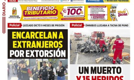 DIARIO SIN FRONTERAS TACNA