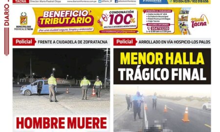 DIARIO SIN FRONTERAS TACNA