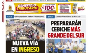 DIARIO SIN FRONTERAS TACNA