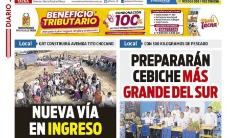 DIARIO SIN FRONTERAS TACNA