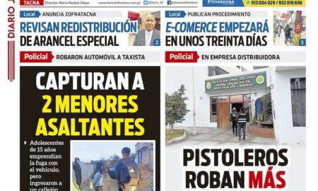 DIARIO SIN FRONTERAS TACNA