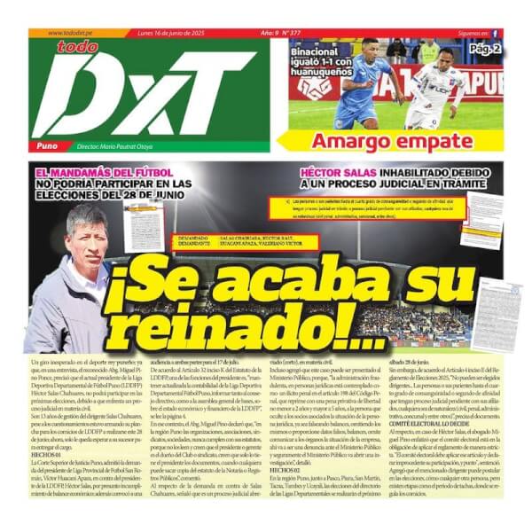 TODO DXT PUNO