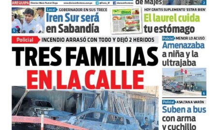DIARIO SIN FRONTERAS AREQUIPA