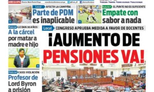 DIARIO SIN FRONTERAS AREQUIPA