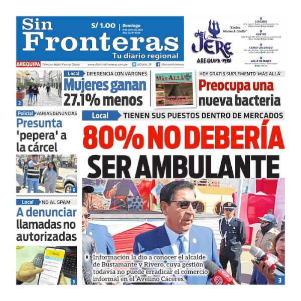 DIARIO SIN FRONTERAS AREQUIPA
