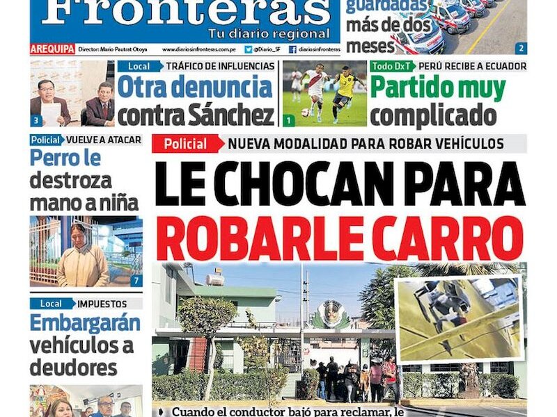 DIARIO SIN FRONTERAS AREQUIPA
