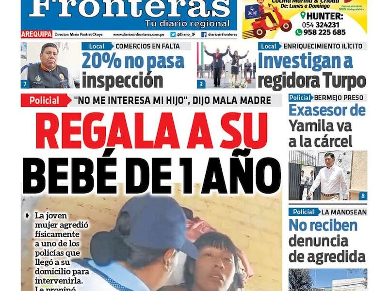 DIARIO SIN FRONTERAS AREQUIPA