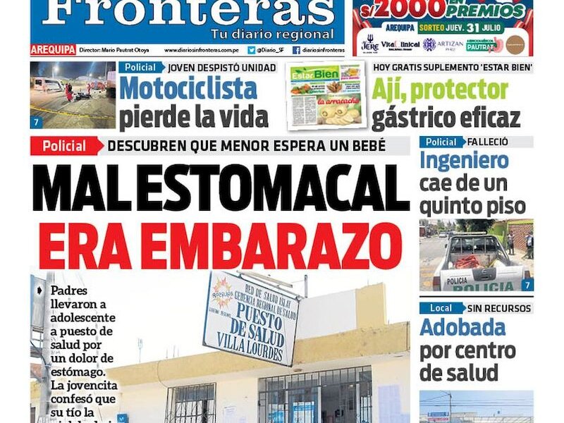 DIARIO SIN FRONTERAS AREQUIPA
