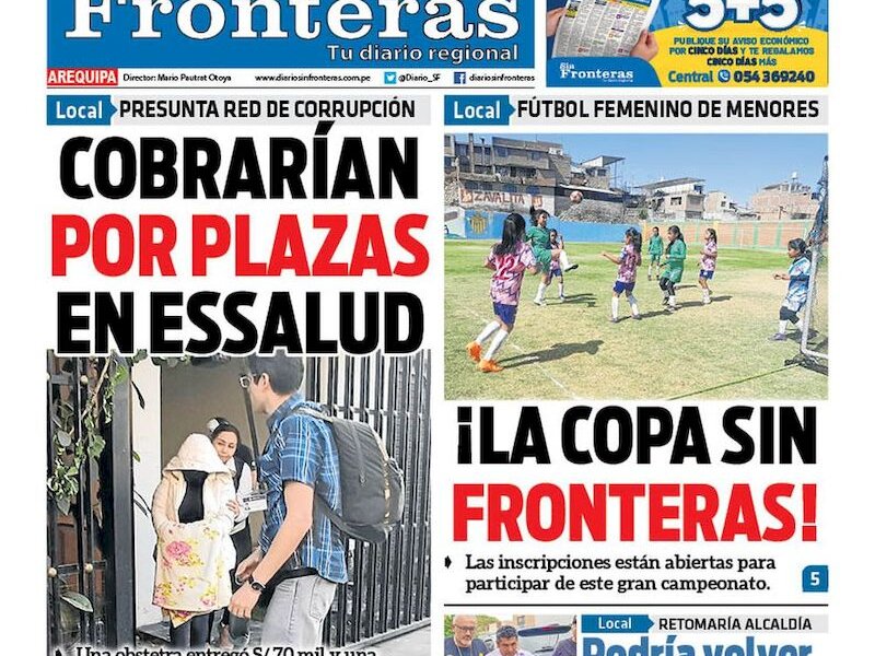 DIARIO SIN FRONTERAS AREQUIPA