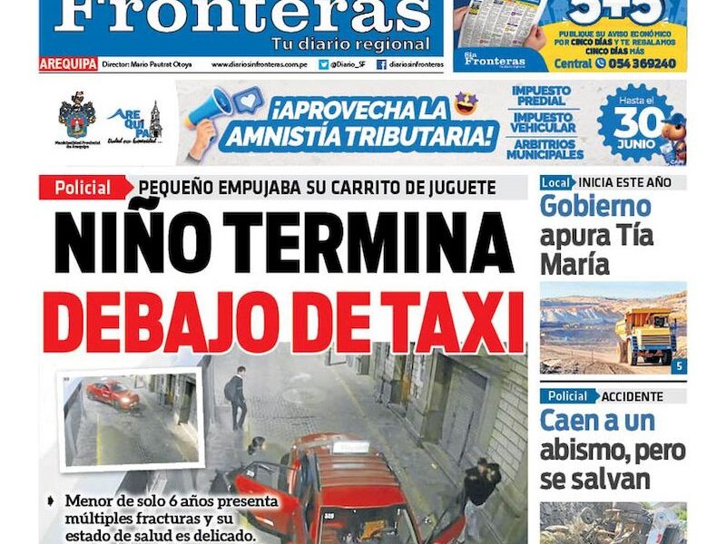 DIARIO SIN FRONTERAS AREQUIPA