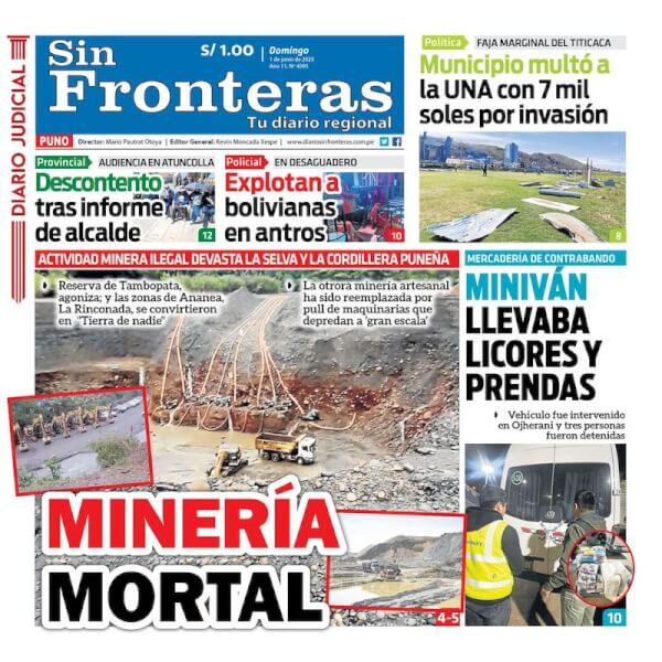 DIARIO SIN FRONTERAS PUNO