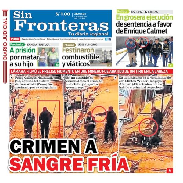 DIARIO SIN FRONTERAS PUNO