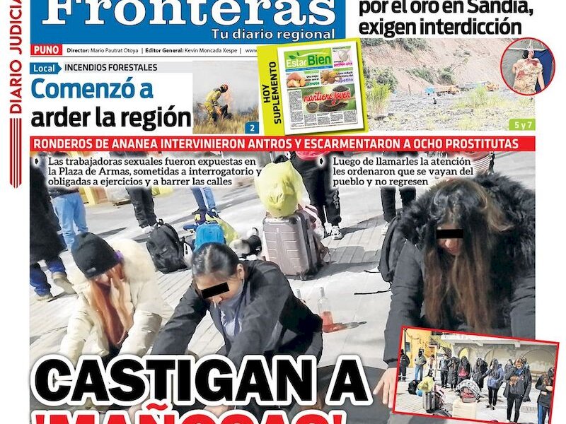 DIARIO SIN FRONTERAS PUNO