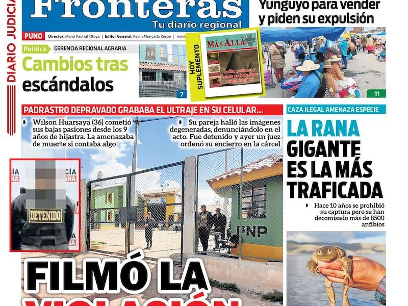 DIARIO SIN FRONTERAS PUNO