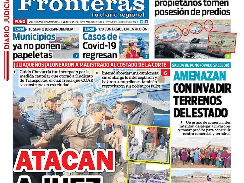 DIARIO SIN FRONTERAS PUNO