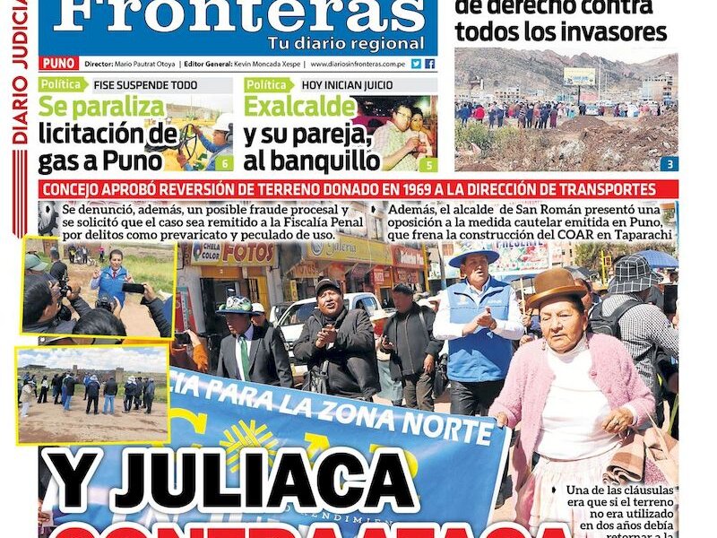 DIARIO SIN FRONTERAS PUNO