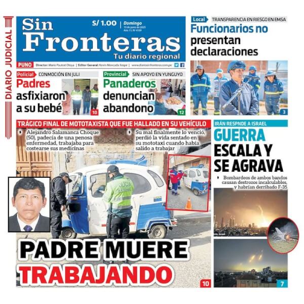 DIARIO SIN FRONTERAS PUNO