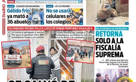 DIARIO SIN FRONTERAS PUNO