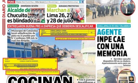 DIARIO SIN FRONTERAS PUNO