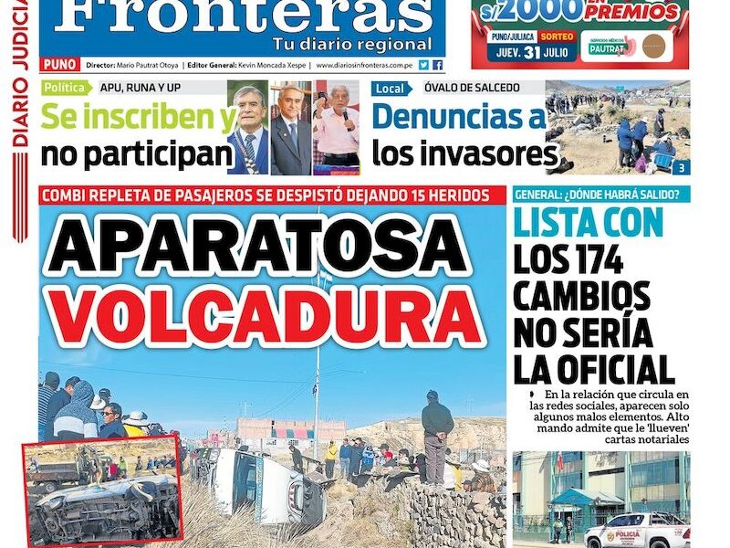 DIARIO SIN FRONTERAS PUNO