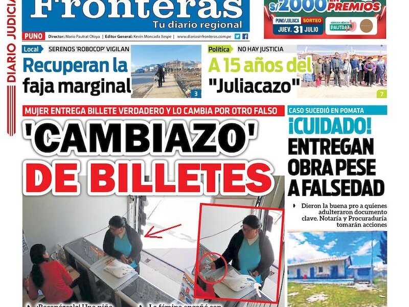 DIARIO SIN FRONTERAS PUNO