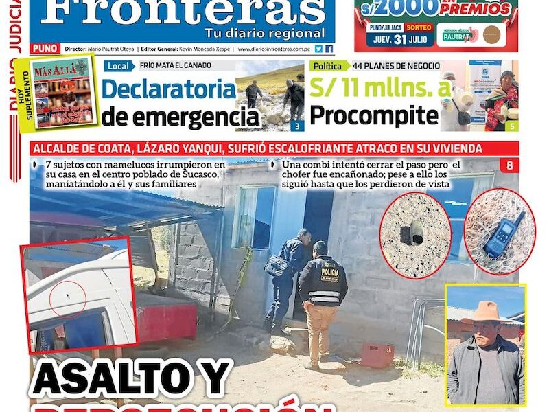 DIARIO SIN FRONTERAS TACNA
