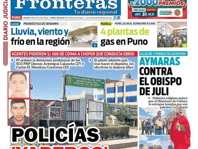 DIARIO SIN FRONTERAS PUNO