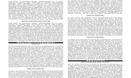 JUDICIALES PUNO
