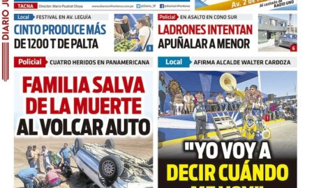 DIARIO SIN FRONTERAS TACNA