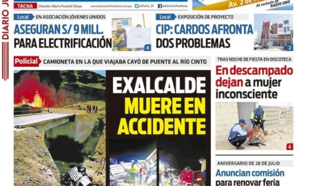 DIARIO SIN FRONTERAS TACNA