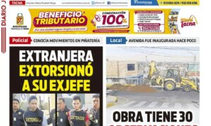 DIARIO SIN FRONTERAS TACNA