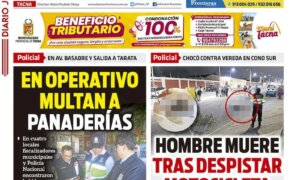 DIARIO SIN FRONTERAS TACNA