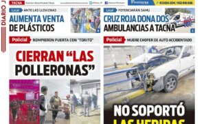 DIARIO SIN FRONTERAS TACNA
