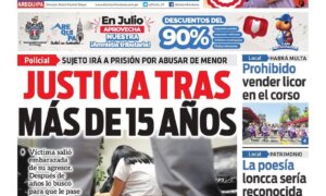 DIARIO SIN FRONTERAS AREQUIPA