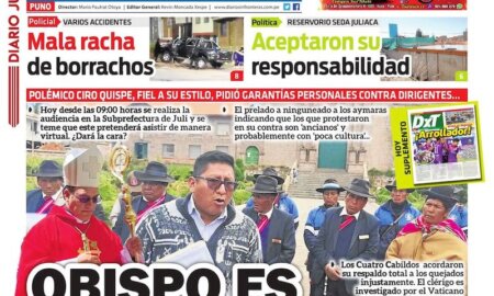 DIARIO SIN FRONTERAS PUNO