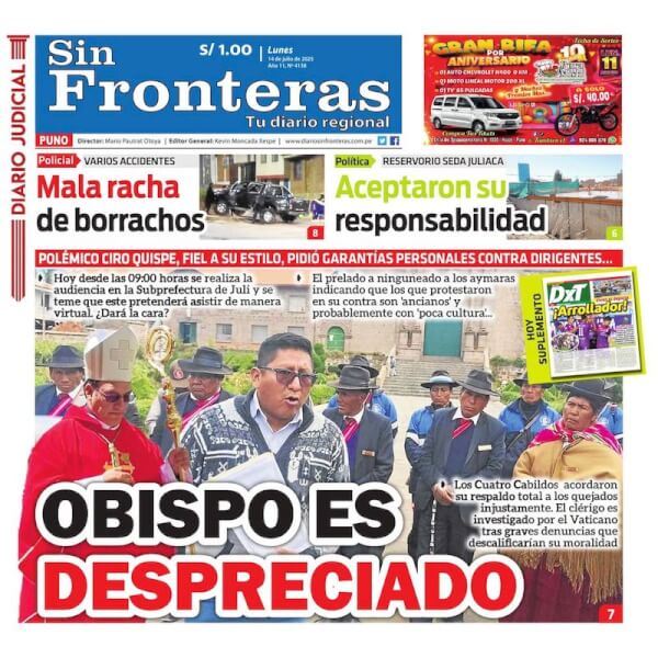 DIARIO SIN FRONTERAS PUNO