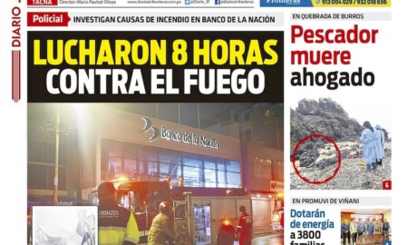 DIARIO SIN FRONTERAS TACNA