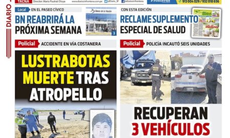 DIARIO SIN FRONTERAS TACNA