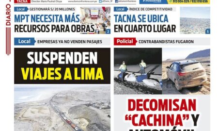 DIARIO SIN FRONTERAS TACNA