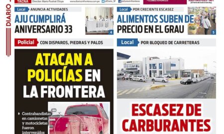 DIARIO SIN FRONTERAS TACNA