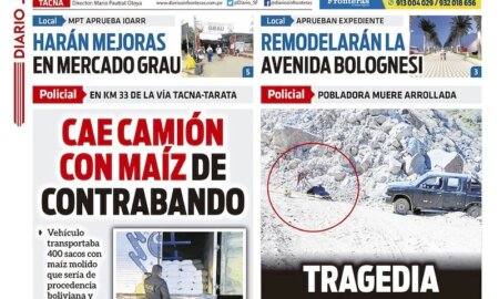 DIARIO SIN FRONTERAS TACNA