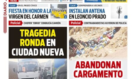 DIARIO SIN FRONTERAS TACNA