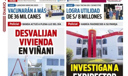 DIARIO SIN FRONTERAS TACNA