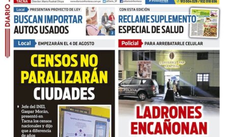 DIARIO SIN FRONTERAS TACNA