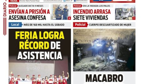 DIARIO SIN FRONTERAS TACNA
