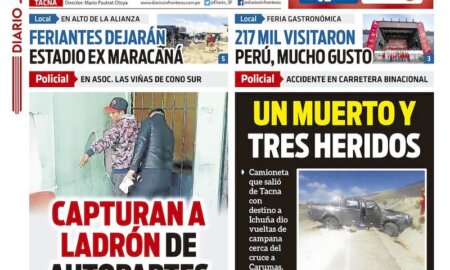 DIARIO SIN FRONTERAS TACNA