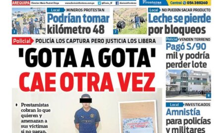 DIARIO SIN FRONTERAS AREQUIPA