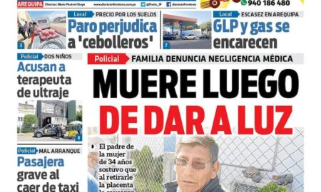 DIARIO SIN FRONTERAS AREQUIPA